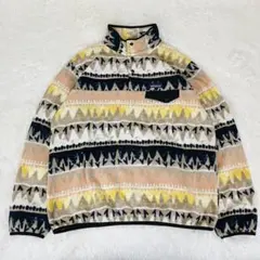 《稀少》 美品 XL Patagonia パタゴニア　シンチラ　スナップT 総柄