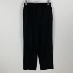 美品 UNIQLO ユニクロ ワイドストレートパンツ 2WAYストレッチ ゴム