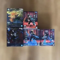 鬼滅の刃　フィギュアまとめ売り　竈門炭治郎　冨岡義勇　猗窩座　我妻善逸　獪岳