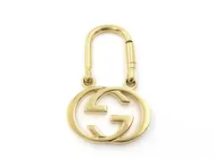 グッチ　インターロッキング　キーホルダー　ゴールド