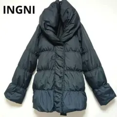 INGNI フード付きダウンジャケット　ブラック　Mサイズ