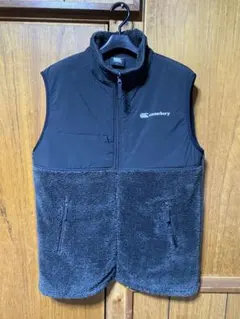 canterbury カンタベリー　フリースジャケット XL ブラック/薄い黒