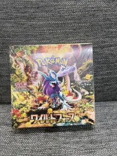 ポケセン産 ポケモンカードBOXワイルドフォース 未開封シュリンク付き