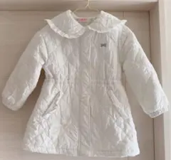 メゾピアノ　リボンキルティングジャケット　110