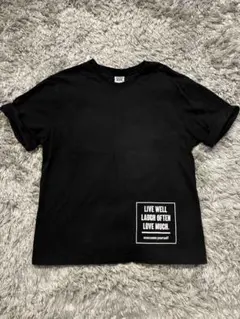 ANAP KIDS*ロゴプリント Tシャツ*ブラック*130のサムネイル
