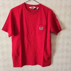 BEN DAVIS レッド Tシャツ 半袖