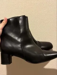 menue ブーツ ブラック
