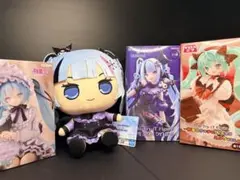 初音ミク 【未開封】フィギア 【タグ付き】ぬぐるみ 4点セット