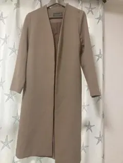 UNITED ARROWS ベージュ ロングコート S オフィス