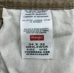 Wrangler カーゴパンツ 34x32 ブラウンのサムネイル
