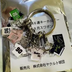 【スワポン】6連ユニホーム型キーホルダー　モンテル