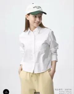 GU オックスフォードショートシャツ+ECホワイトのサムネイル