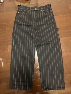 ZARA バルーンフィットストライプパンツのサムネイル