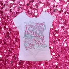 Y2K 平成ギャル 海外ガール CECIL McBEE Tシャツ 半袖