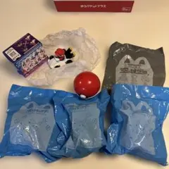 まとめ売り　ハッピーセット　ポケモン、マリオ　袋入りアイテム6個セット　ガチャ