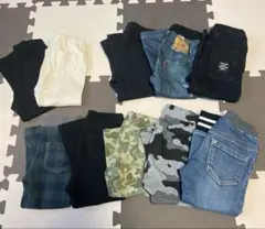 まとめ売り　男の子用　長ズボン　90cm&95cm 10点セット　おまけ付