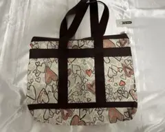 LeSportsac レスポートサック トートバッグ ハート柄