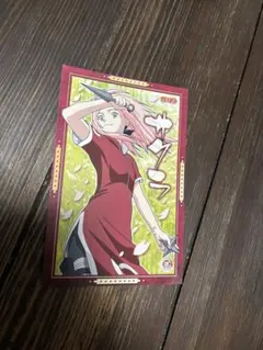 サクラ　ポストカード　NARUTO