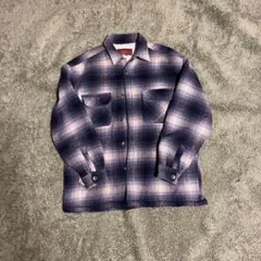 Ralph Eton ネルシャツ ネイビー ベージュのサムネイル