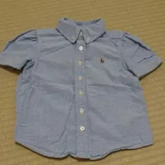 RALPH LAUREN ラルフローレン シャツ オックスフォード パブスリーブ