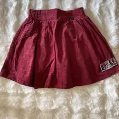 SISTER JENNI コーデュロイ スカート ワインレッド