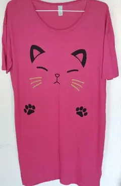 ピンク.キャットトップスのサムネイル