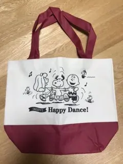 スヌーピー トートバッグ バイカラー