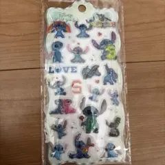 ディズニー　ぷくぷくシール　スティッチ　匿名配送　立体シール