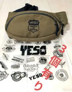 YESOイエソン ボディバッグ・カーキmini