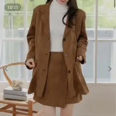 deres デレス 9th ショートコート ホワイト白 ジャケット アウター