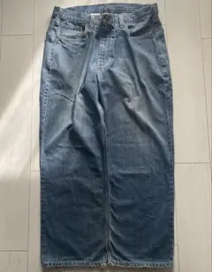 carhartt 極太 ワイド バーギーデニム ストリート Bボーイ ブルー