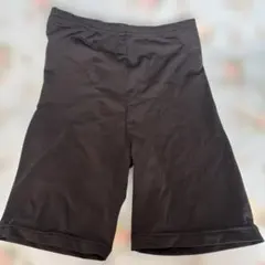 スパッツ／インナーパンツ 三分丈　150cm ブラック