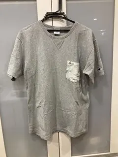 Champion Reverse Weave T-Shirt L グレー