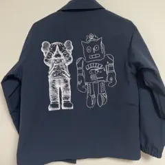 UNIQLO KAWS+WARHOL コーチジャケット ネイビー 160