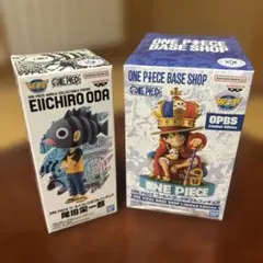 ベースショップ ONE PIECE ワールドコレクタブルフィギュア 4点セット