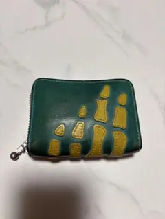 KAPITAL 骨デザイン 三つ折り財布 ネイビー新品 三つ折り財布（グレー） | 三つ折り財布 | YOSHINA