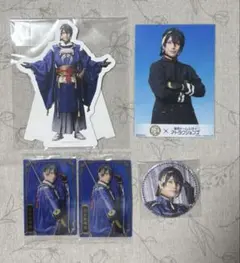 刀ミュ 三日月宗近 十周年 東京ドームシティ 缶バッジ 特典 紙製スタンド