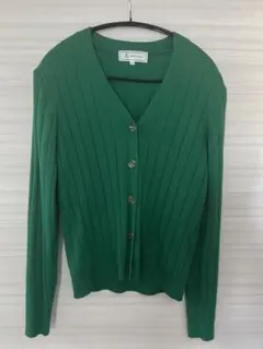 ROPE PICNIC リブニットカーディガン グリーン 38のサムネイル