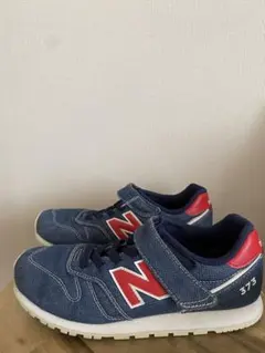 New Balance 373 デニムスニーカー22センチ