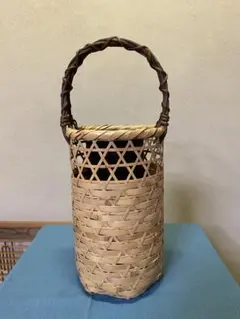 ☆ 広童作 竹籠 ☆ 花入れ 竹工芸 / 華道 茶道 ☆ 広童作 竹籠 ☆ 花入れ 竹工芸 / 華道 茶道 - メルカリ