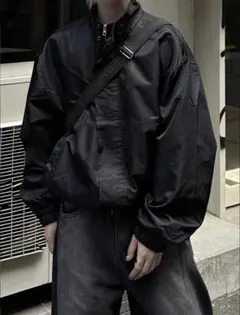 Chikashitsu＋　high neck bomber jacket