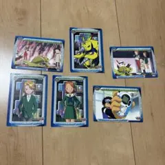 デジモンアドベンチャー02 トレーディングカード 6枚セット