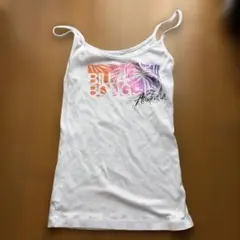 BILLABONG タンクトップ ホワイト ロゴプリントのサムネイル