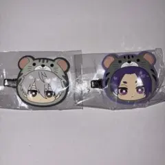 ブルーロック アニマルヘアクリップ 凪誠士郎 御影玲王　セット