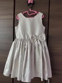 【美品】H&M グリッター ドレス 120 (6-7Y) フォーマル 発表会