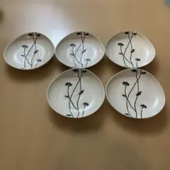 KANSAI プレート 5枚セット 花柄 陶器