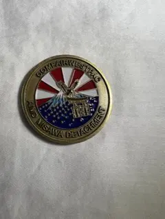 米海軍犯罪捜査局（NCIS）極東本部 チャレンジコイン ワッペン セット