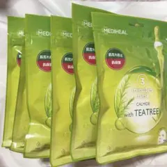 メディヒール　3ミニッツマスク　カーマイド with ティーツリー 6袋