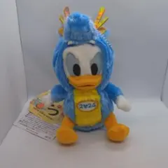 ドナルドダッグ 2024 干支 辰 たつ ぬいぐるみバッジ