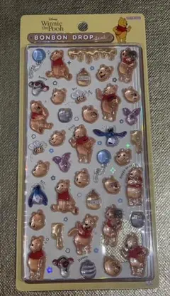 【早い者勝ち】　くまのプーさん　ボンボン　ドロップシール　正規品　ボンドロ